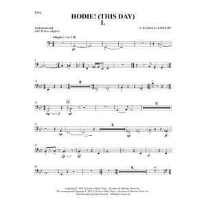 Hodie (This Day) - Tuba