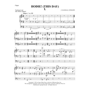 Hodie (This Day) - Organ