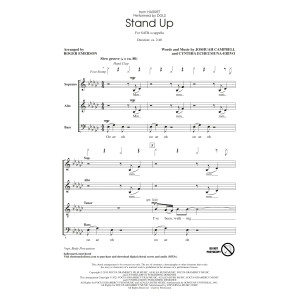 Stand Up (from Harriet) (arr. Roger Emerson)