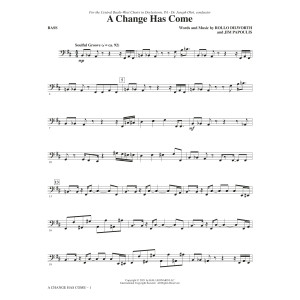 A Change Has Come - Bass