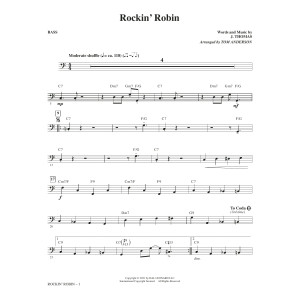 Rockin' Robin (arr. Tom Anderson) - Bass