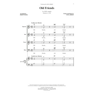 Old Friends (arr. Fred Sturm)