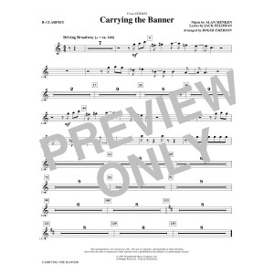 Carrying The Banner (from Newsies) (arr. Roger Emerson) - Bb Clarinet