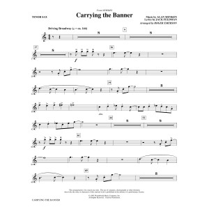 Carrying The Banner (from Newsies) (arr. Roger Emerson) - Bb Tenor Saxophone