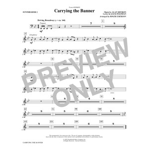 Carrying The Banner (from Newsies) (arr. Roger Emerson) - Synth 2