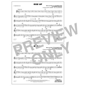 Rise Up (arr. Matt Conaway) - Eb Baritone Sax