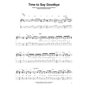 Time To Say Goodbye