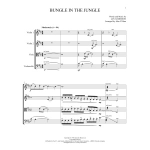 Bungle (arr. John O'Hara) - Conductor Score (Full Score)