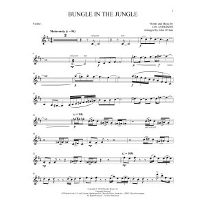 Bungle (arr. John O'Hara) - Violin 1