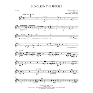 Bungle (arr. John O'Hara) - Violin 2
