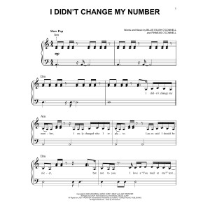 I Didn't Change My Number