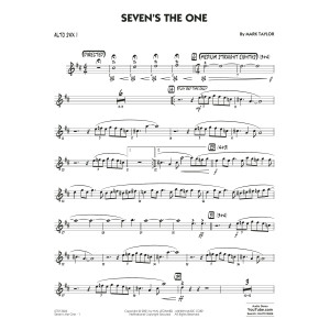 Seven's The One - Alto Sax 1