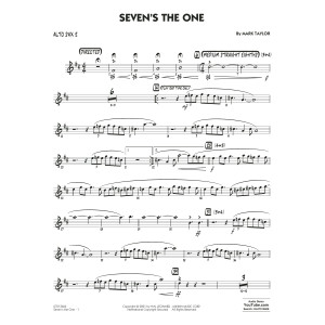 Seven's The One - Alto Sax 2