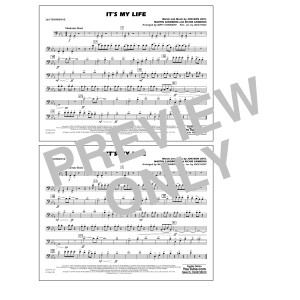 It's My Life (arr. Conaway & Holt) - 2nd Trombone