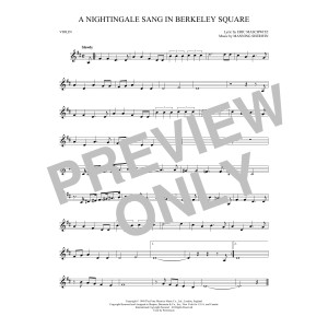 A Nightingale Sang In Berkeley Square