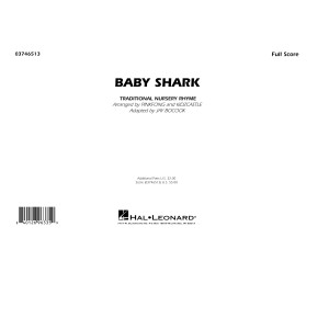 Baby Shark (arr. Jay Bocook) - Conductor Score (Full Score)