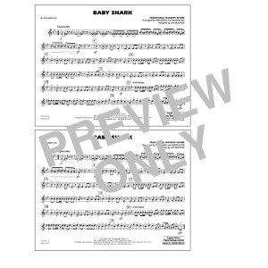 Baby Shark (arr. Jay Bocook) - Bb Tenor Sax