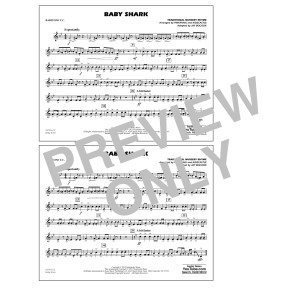 Baby Shark (arr. Jay Bocook) - Baritone T.C.