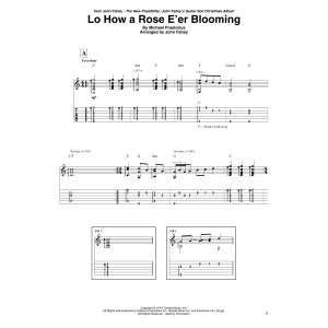 Lo How A Rose E'er Blooming