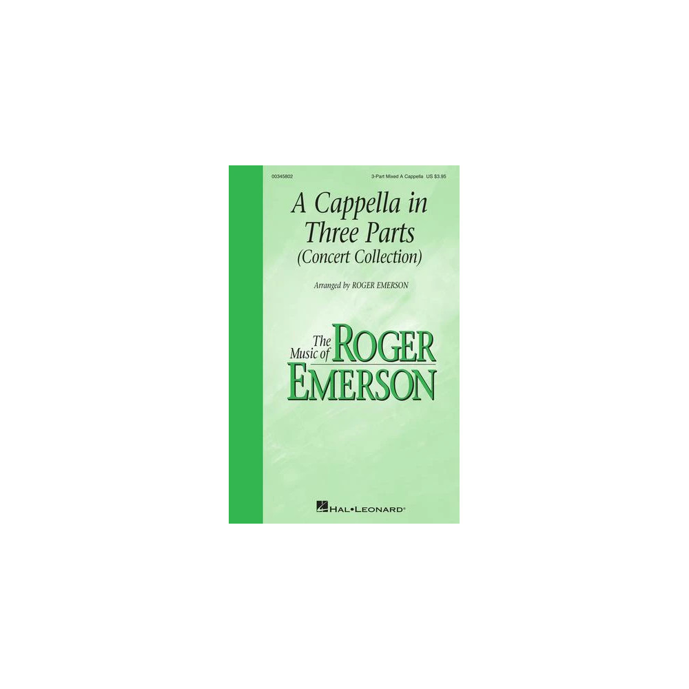 A Cappella in Three Parts (Concert Collection)
