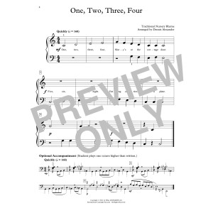 One, Two, Three, Four