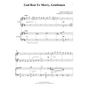 God Rest Ye Merry, Gentlemen (arr. Eric Baumgartner)