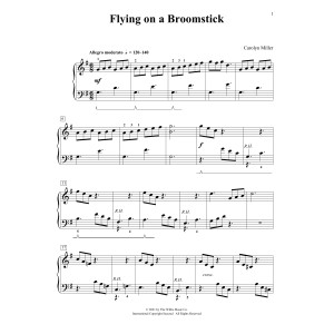 Flying On A Broomstick