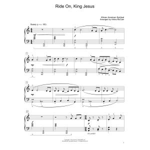 Ride On, King Jesus (arr. Artina McCain)