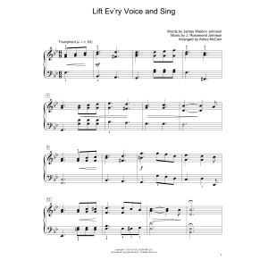 Lift Ev'ry Voice And Sing (arr. Artina McCain)