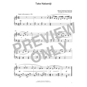 Take Nabandji (arr. Artina McCain)