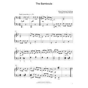 The Bamboula (arr. Artina McCain)