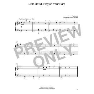 Little David, Play On Your Harp (arr. Artina McCain)