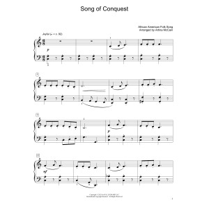 Song Of Conquest (arr. Artina McCain)