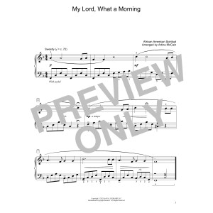 My Lord, What A Morning (arr. Artina McCain)