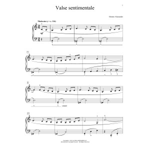 Valse Sentimentale