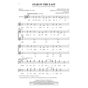 Star In The East (arr. Milburn Price)