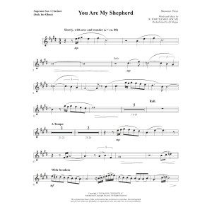 You Are My Shepherd (Psalm 23) - Soprano Sax/Clarinet(sub oboe)