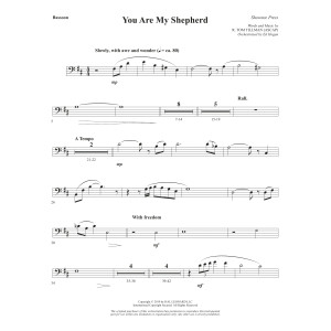 You Are My Shepherd (Psalm 23) - Bassoon