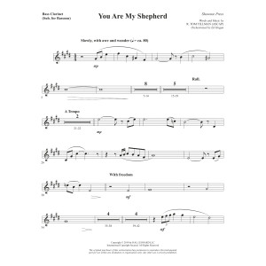 You Are My Shepherd (Psalm 23) - Bass Clarinet (sub. Bassoon)