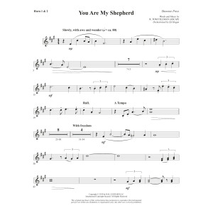 You Are My Shepherd (Psalm 23) - F Horn 1 & 2