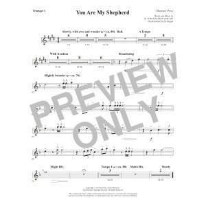 You Are My Shepherd (Psalm 23) - Bb Trumpet 1