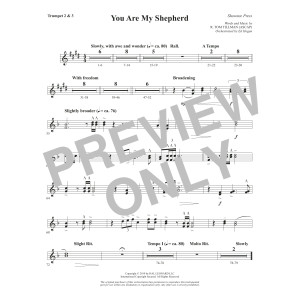 You Are My Shepherd (Psalm 23) - Bb Trumpet 2,3