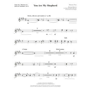 You Are My Shepherd (Psalm 23) - Tenor Sax/BariTC (sub Tbn 1-2)