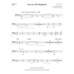 You Are My Shepherd (Psalm 23) - Trombone 3/Tuba