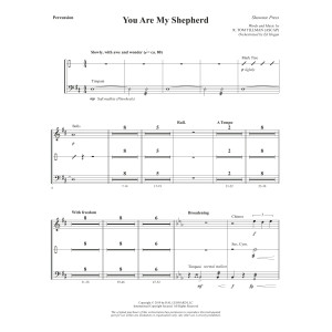 You Are My Shepherd (Psalm 23) - Percussion