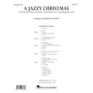 A Jazzy Christmas - Conductor Score (Full Score)