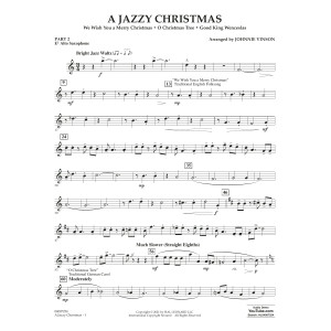 A Jazzy Christmas - Pt.2 - Eb Alto Saxophone