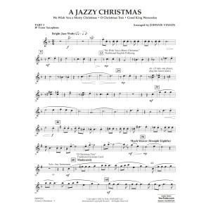 A Jazzy Christmas - Pt.3 - Bb Tenor Saxophone