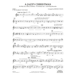 A Jazzy Christmas - Pt.3 - Eb Alto Sax/Alto Clar.