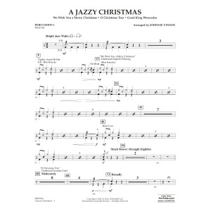 A Jazzy Christmas - Percussion 1